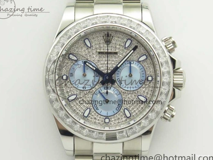 SS Diamond Bracelet BLF Edition Best 116576TBR SS On Dial A4130 Daytona 0415